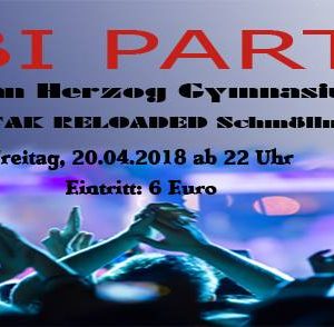 20.04.2018 - ABI Party 2k18 - STAK reloaded Schmölln