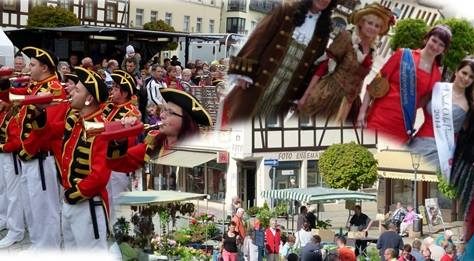 05.05.2018 - Blumenmarkt, Martkfest und Hoheitentreffen - Stadt Schmölln
