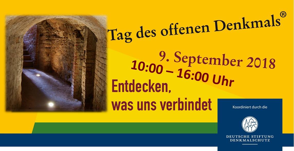 09. September 2018 - Tag des offenen Denkmals - Stadt Schmölln und der Heimat- und Verschönerungsverein Schmölln e.V.