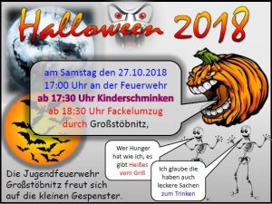 27. Oktober 2018 - Halloween 2018