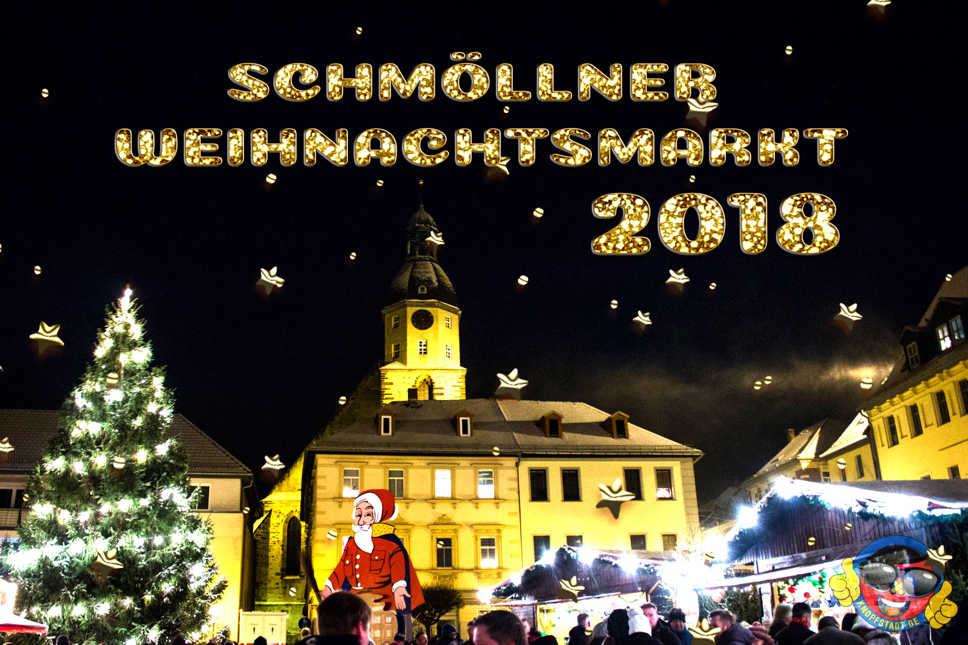 Schmöllner Weihnachtsmarkt 2018 - Knopfstadt.de