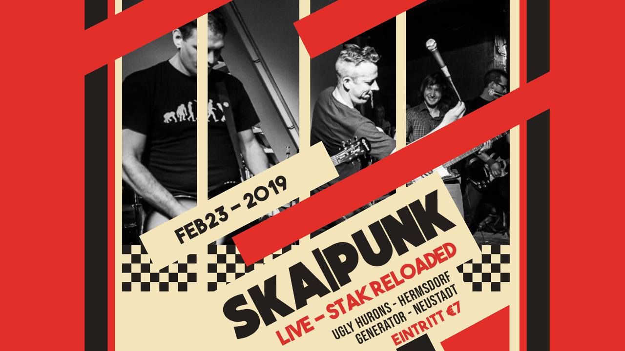 23. Februar 2019 - SKA|PUNK - STAK reloaded Schmölln