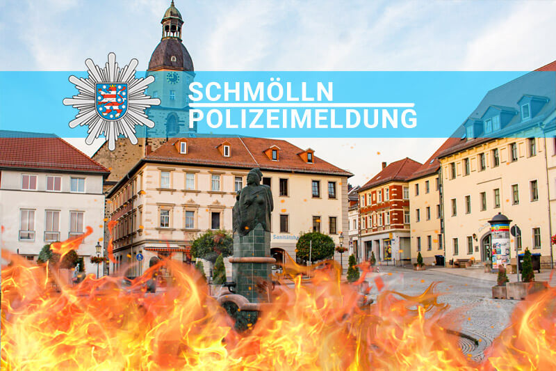 Knopfstadt Polizeimeldung - Brand Symbolfoto