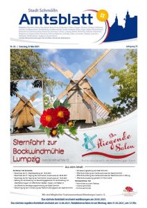 Amtsblatt Schmölln 08. Mai 2021