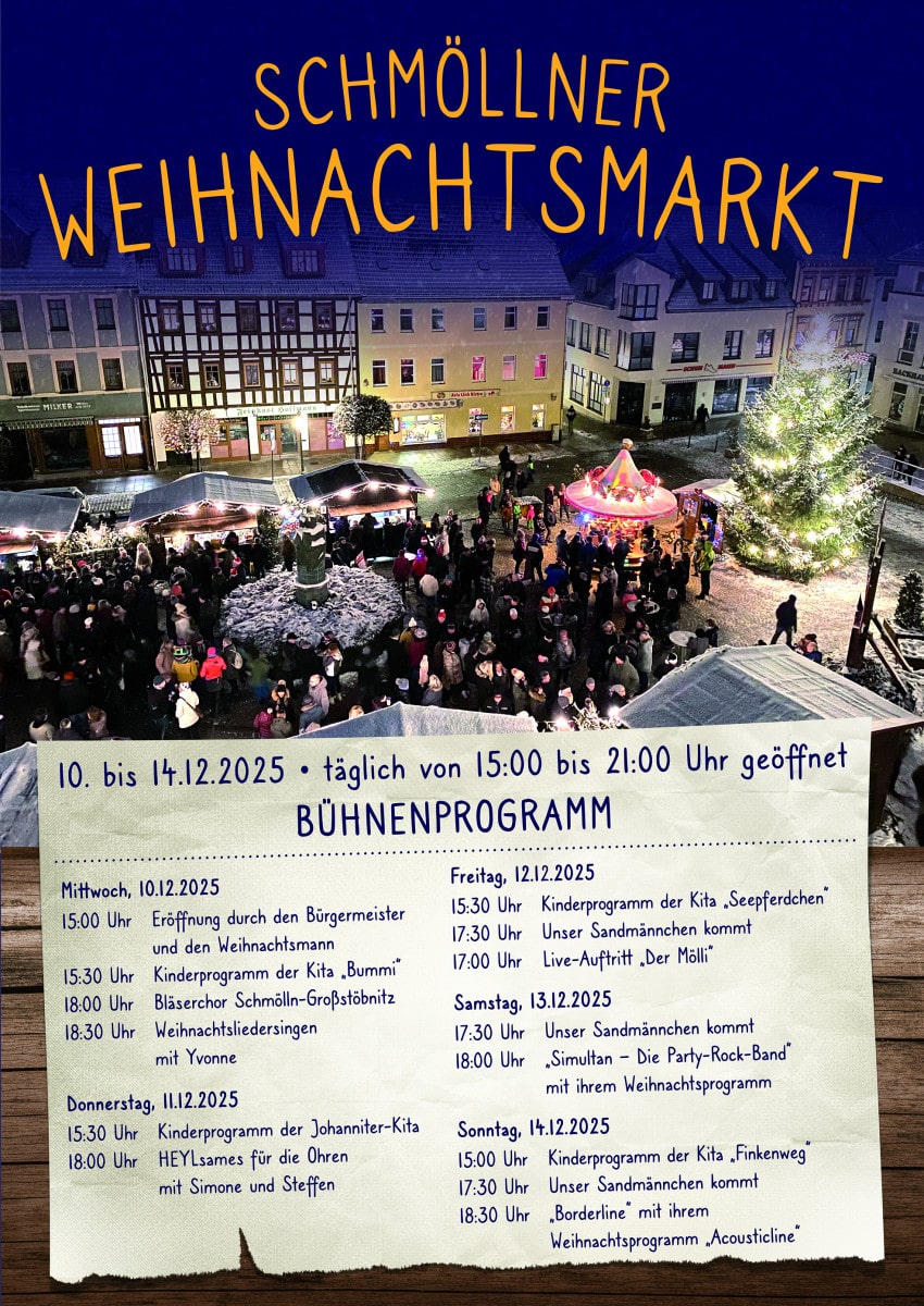 Schmöllner Weihnachtsmarkt 2025