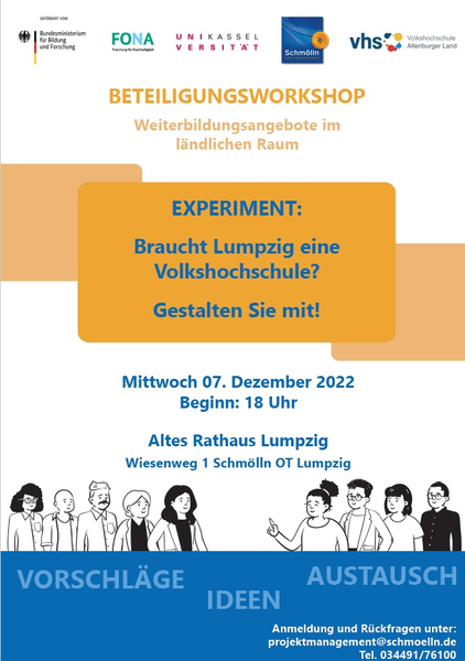 Stadt Schmölln - Bildungsworkshop Lumpzig