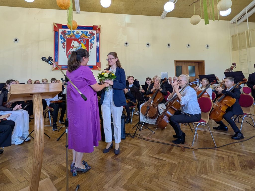 Gabriele Herrmann mit Kristina Kampf © Foto: Familie Strempel