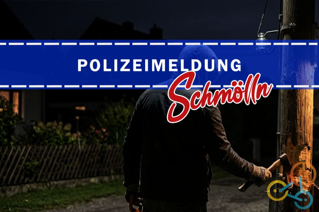 Knopfstadt Polizeimeldung Strommast - Symbolbild - Hintergrund mit KI erstellt