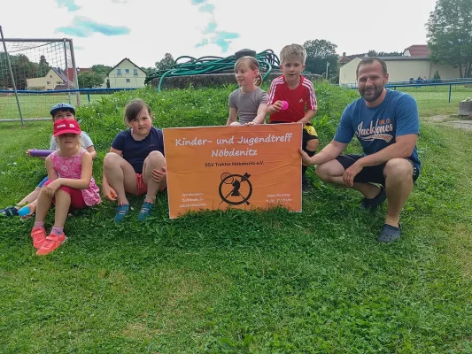 Axel Krug hat in Nöbdenitz einen Kinder- und Jugendtreff ins Leben gerufen.